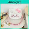 Plush Kids Crossbody Bag With Chiikawa Usagi Design For Daily Use