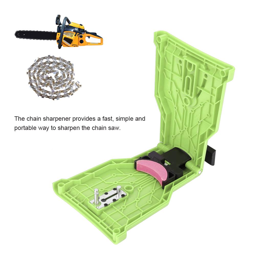 Elektrischer Kettensägen-Zahnschärfer, Kettenschärfwerkzeug, schnelle Schleifwerkzeuge für die Holzbearbeitung