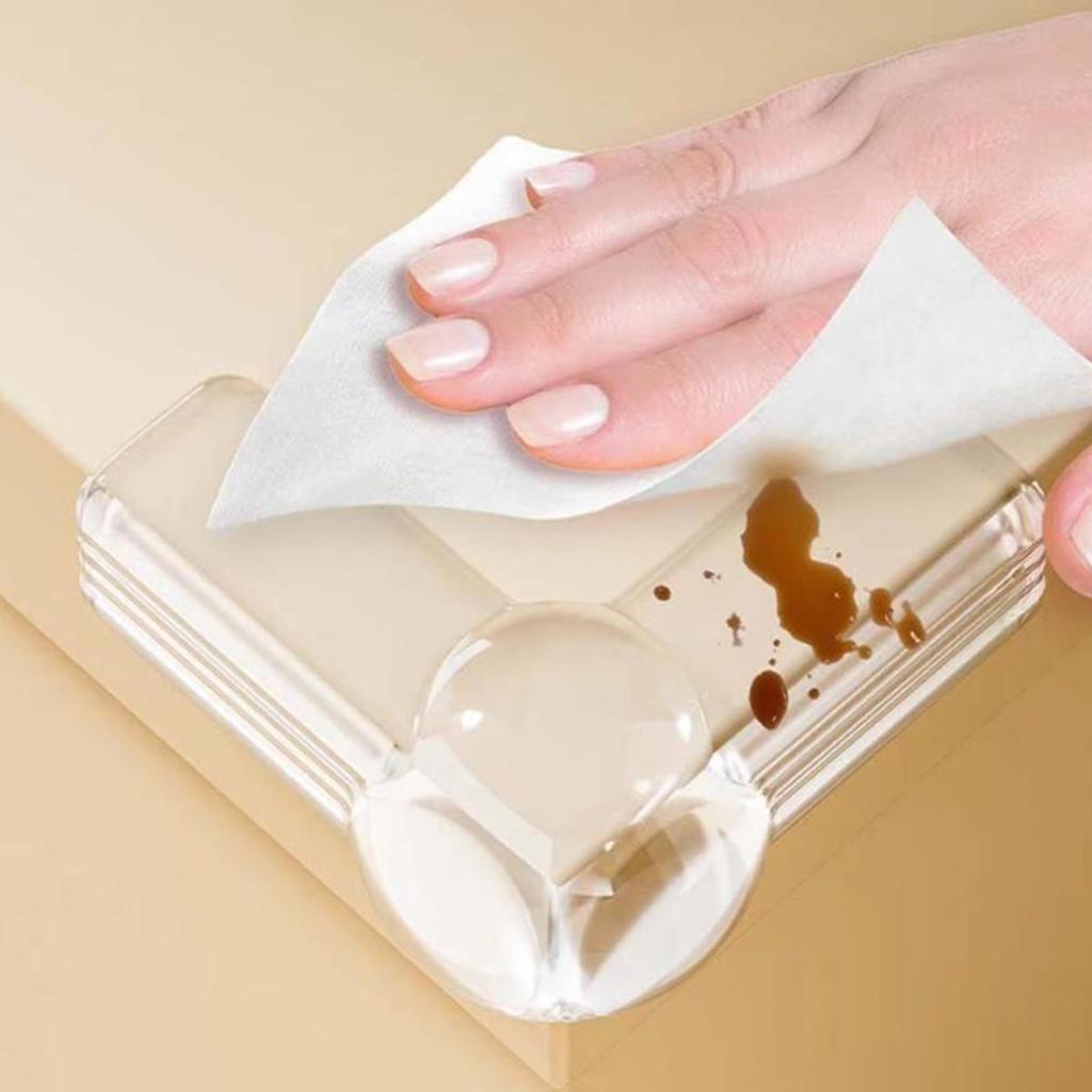 Transparent Table Corner Covers Anticollision Durable Corner Protectors Babyproofing Furniture Corner Bumper Guards