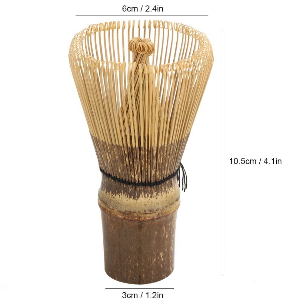 Akcesoria do herbaty Bambusowa trzepaczka do herbaty Matcha 120 listewek Tradycyjna bambusowa trzepaczka do herbaty 100 listewek Japońska trzepaczka do herbaty Przygotowanie herbaty Matcha