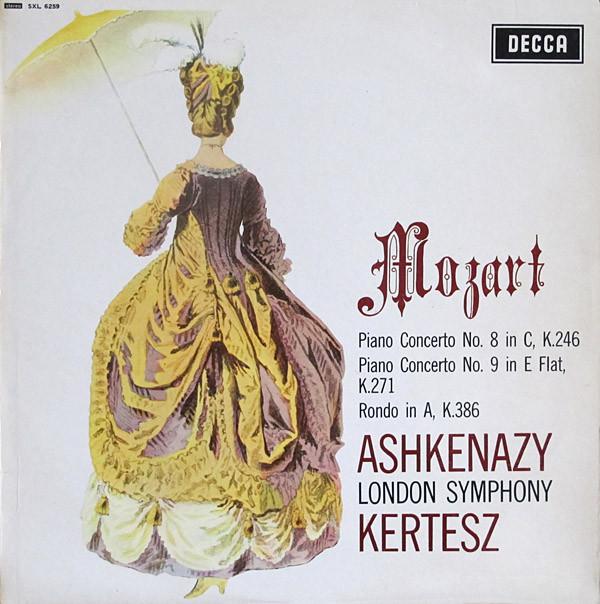 

LP Record MOZART ASHKENAZY KERTESZ LONDON Piano Concerto No. 8 In C K.246 SXL6259 DECCA 1966 UK Classical Used
