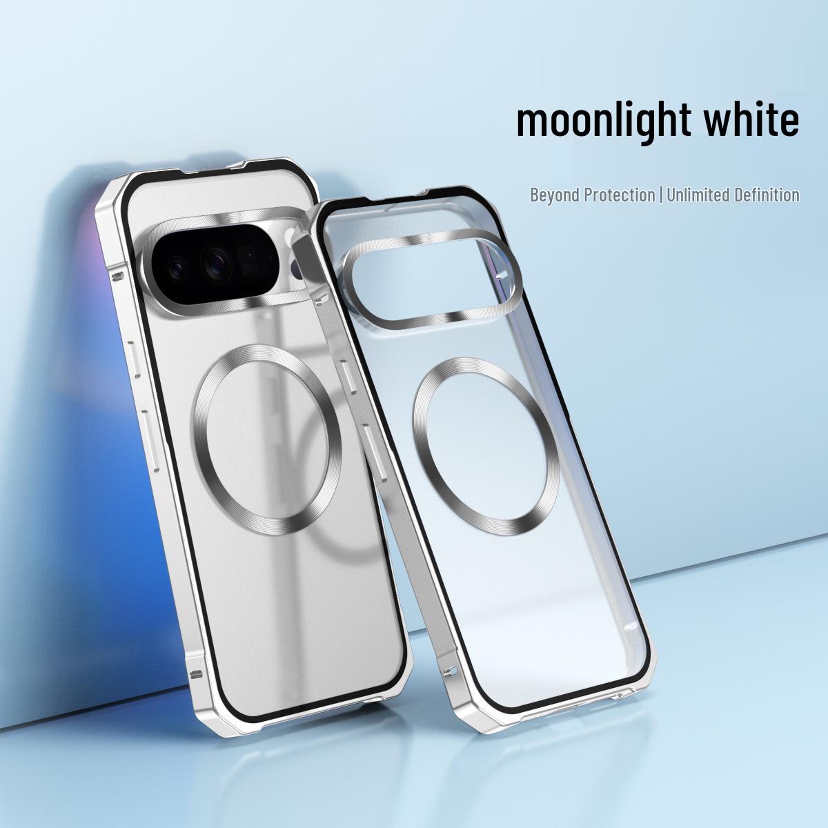 

Google 10 Pro XL Metal Irregular Frosted Magnetic Phone Case Pixel 10