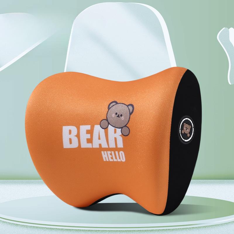 

Memory cotton cartoon car head pillow neck pillow A pair of car pillow car seat back