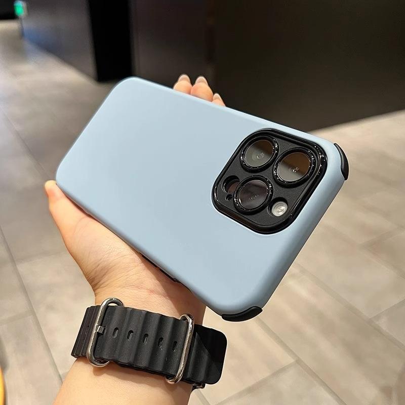 

Applicable To Apple 15 Mobile Phone Case Gradient Four Corner Anti Fall IPhone14promax Two In One 13 Full Inclusive Protection Case iPhone12pro