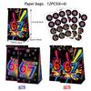 Graffiti Theme Party Handbag: Kids' Birthday Gift & Candy Bag