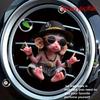 2D Flat, 2-pack Cute Hip-hop Monkey Car Air Vent Freshener Clips, Acrylic Aroma Diffuser with Pad, Stylish Car Interior,no Fragrance Is Included