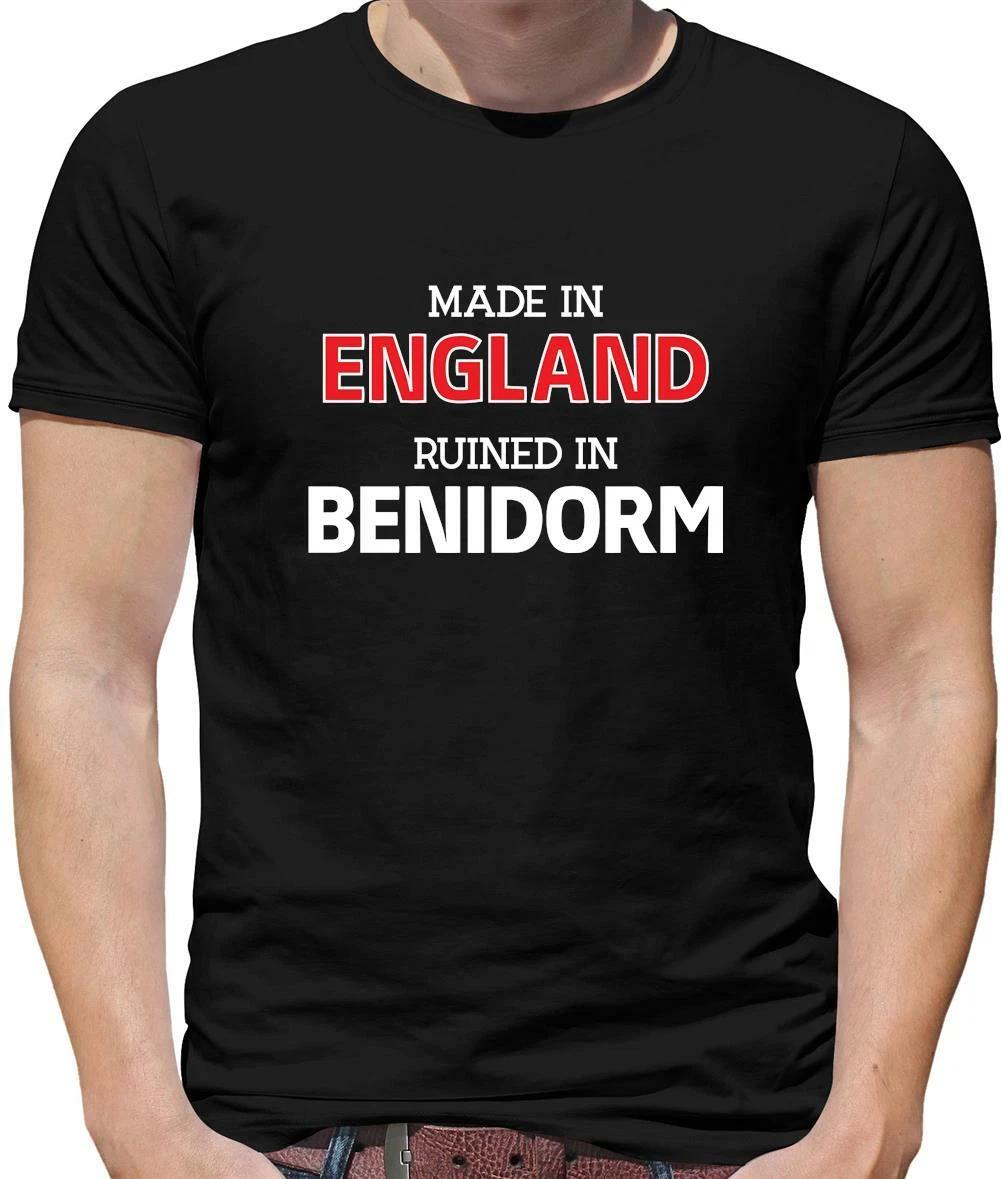 

Ruined In Benidorm Mens T-Shirt - Lads - Holiday - Stag Do - Alcohol - Best Man M