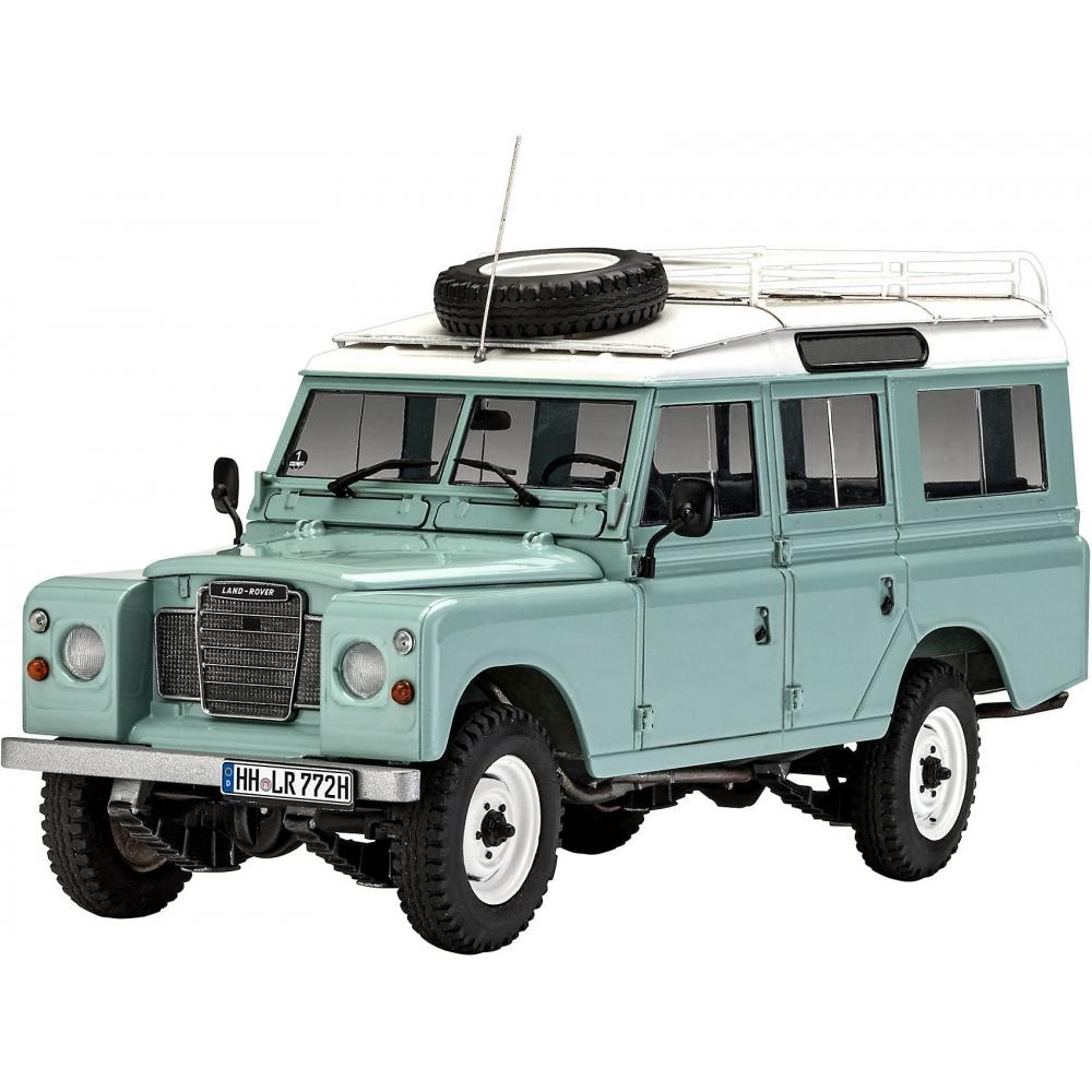 Německý model Land Rover Series III z plastu Level 124 07047
