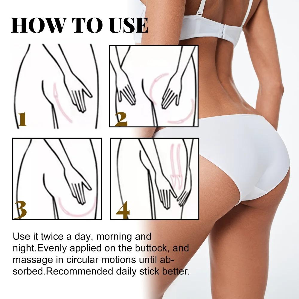 Buttock Enlargement Cream Butt Lift Up Firming Essential Oil Big Ass Enhance Hip Growth Tighten Shaping Sexy Body Care for Women