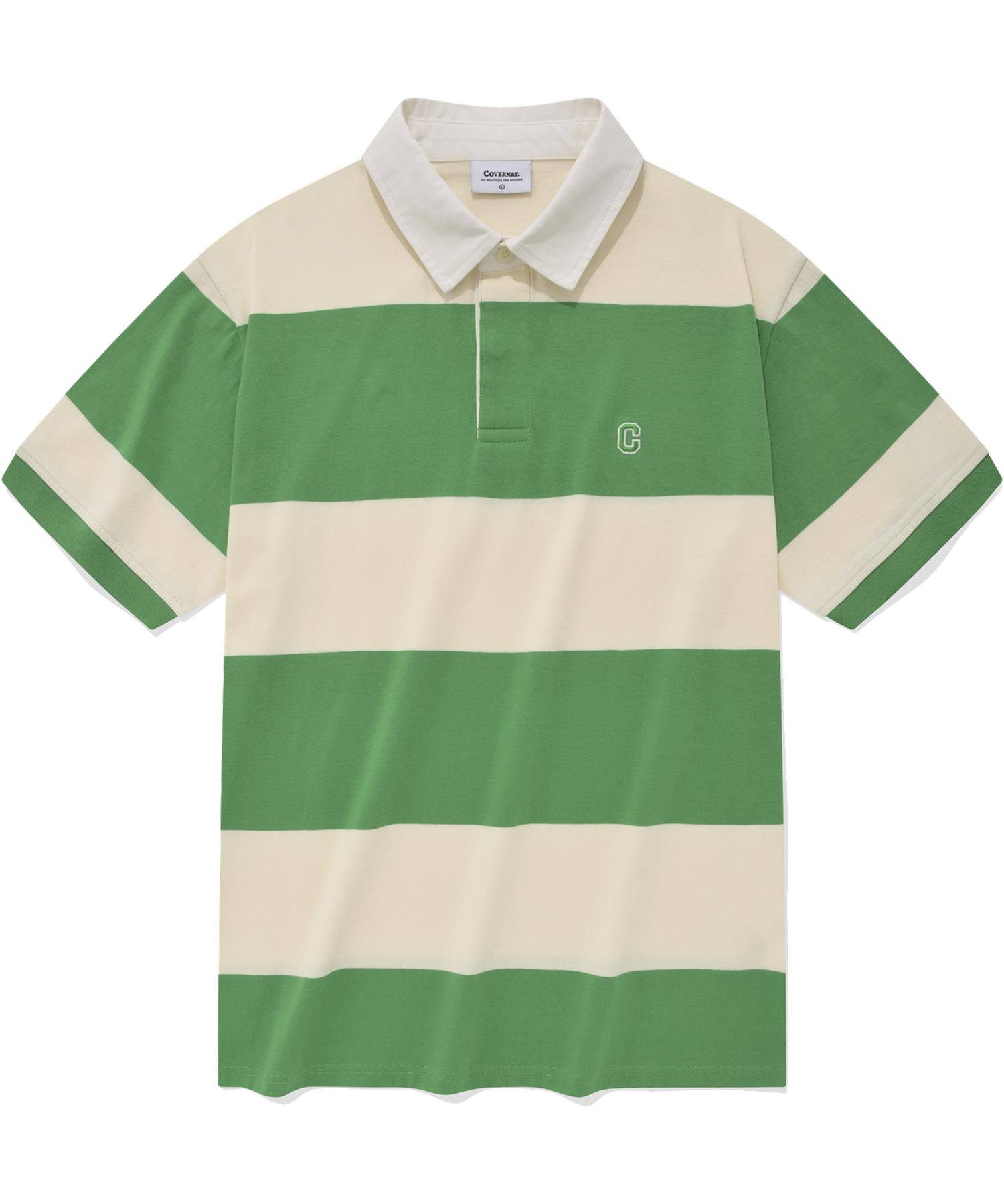 Зеленая регбийка Green/M