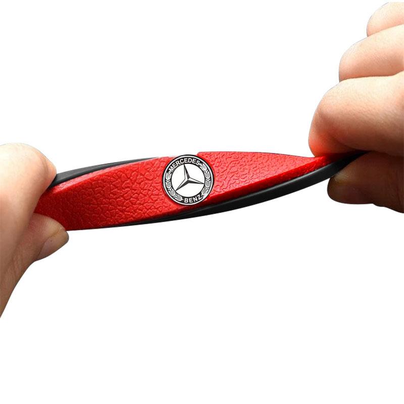 4 stk Kantbeskyttelsesklistremerker for bildør Antikollisjonsbeskyttelseslist For Mercedes-Benz AMG C500 C200 C300 A B C E GLA CLA GLK GL ML GLE W204 W205 W203