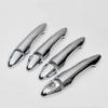FUNDUOO For Hyundai IX35 Tucson  2009 2010 2011 2012 2013 2014  New Chrome Car Door Handle Cover Trim Sticker Free