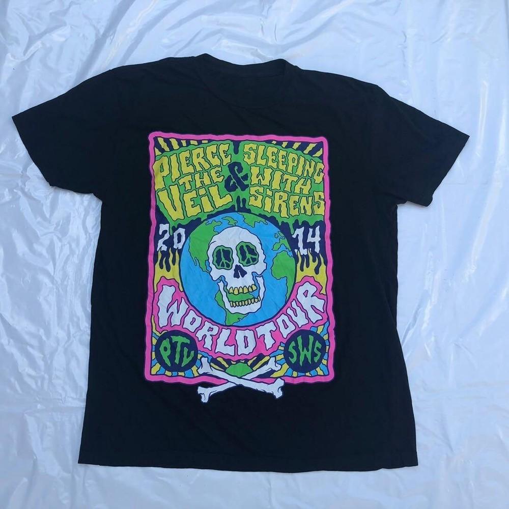 

Pierce The Veil Band World Tour Tshirt S to 5XL NZL435 Unisex T-Shirt XXXXL