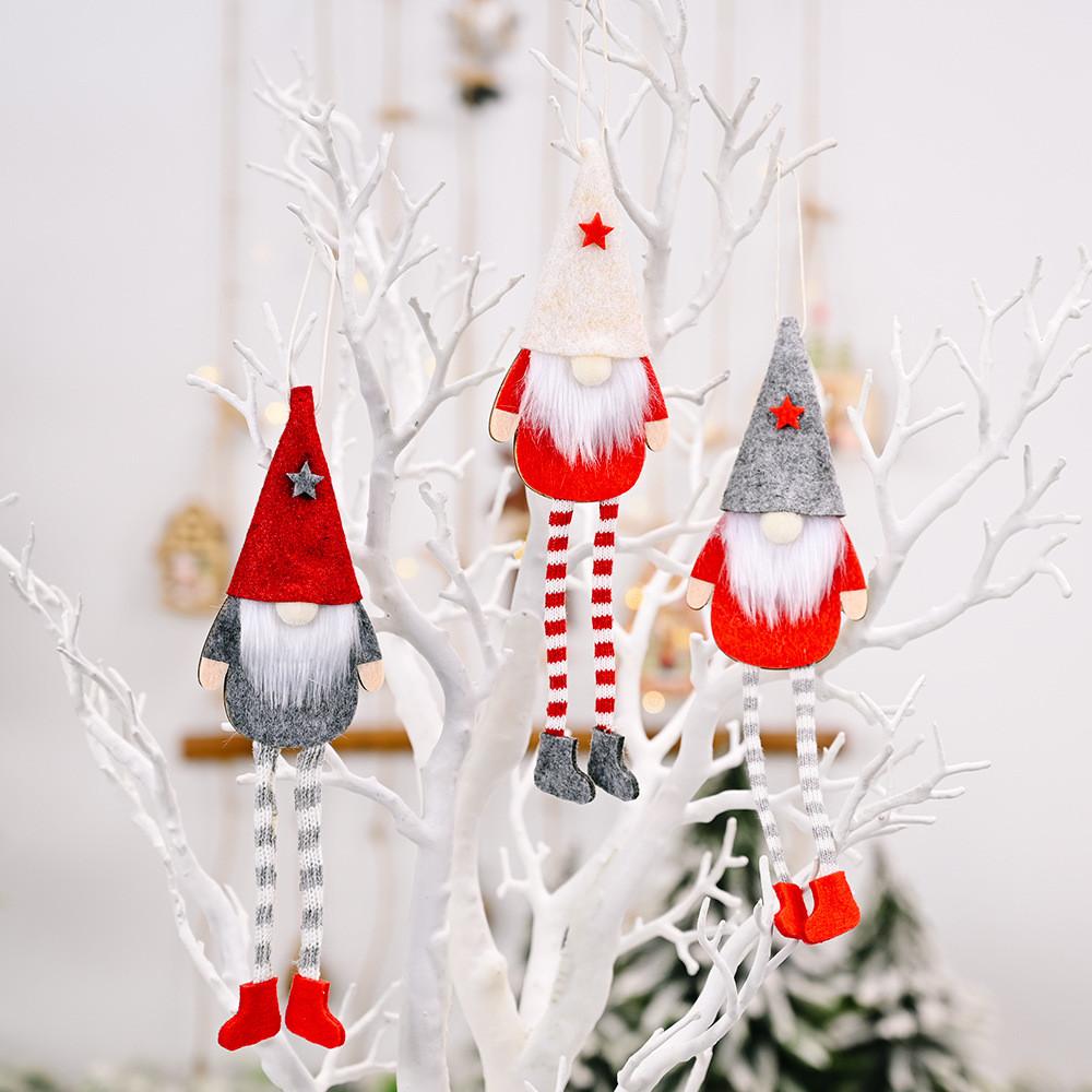 Gnomes Ornaments Christmas Tree Decorations Hanging Xmas Tree Pendant Garnish