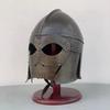 Dark Knight Fantasy Helmet-Skull Viking Helmet-Sutton Hoo Helmet-Larp Halloween Costume