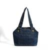 Korean Retro Denim Bag Armpit Large-capacity Tote Commuter Washed Cloth Fashionable All-matching Shoulder Trendy