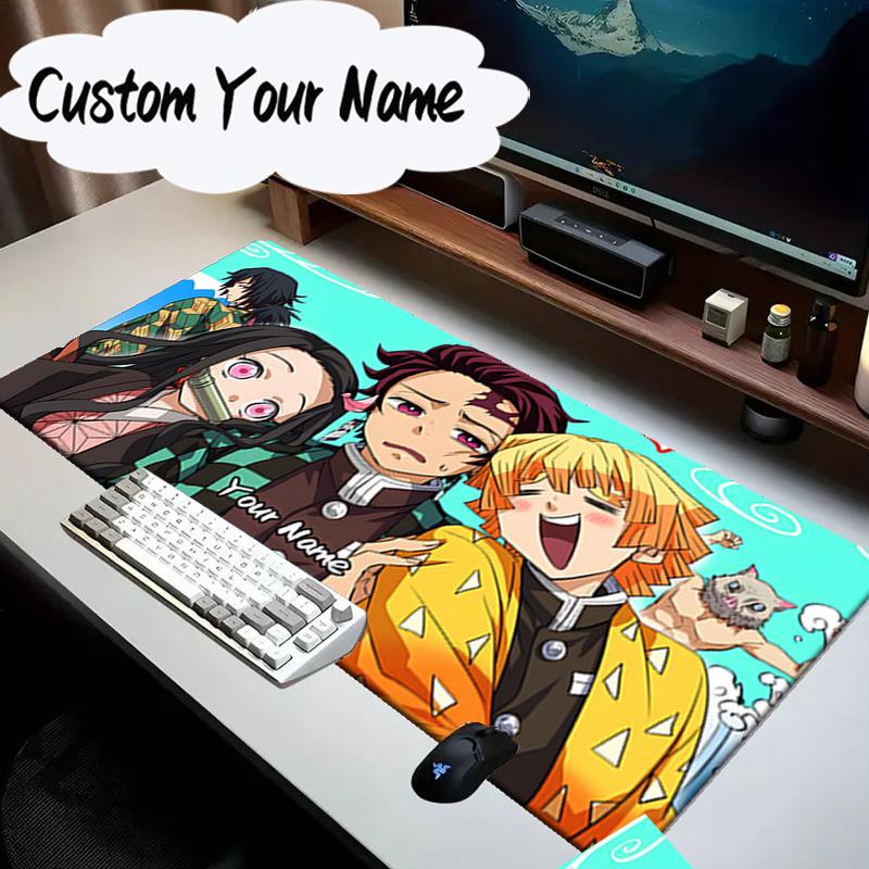 Custom Name Mouse pad Winter Fantasy Slayer Group Mouse pad, Gaming Mouse Pad, keyboard pad, Desk Decor for computer notebook Fan Birthday Gift