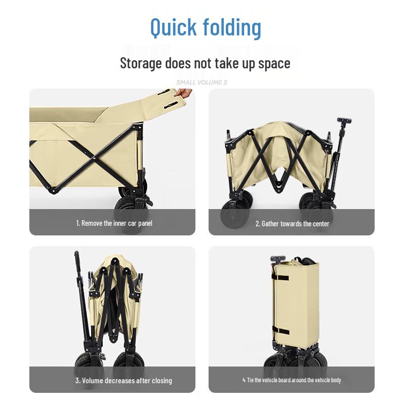 Jimei Outdoor Folding Camping Wagon