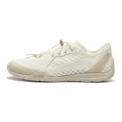 Li Ning Filin Barfuß Sportschuhe Bequem Verschleißfest Atmungsaktiv Niedrig geschnitten Freizeitschuhe Damen Freizeitschuhe Off-White AGLW202-1