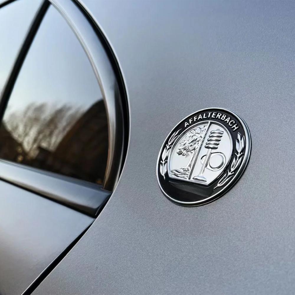 1 Piece 45mm 56mm 65mm 3D Metal Apple Tree Logo Car Side Fender Rear Trunk Side C Pillar Emblem Badge Sticker Decal