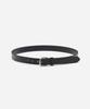 OSTKAKA Essential Leather Belt Black