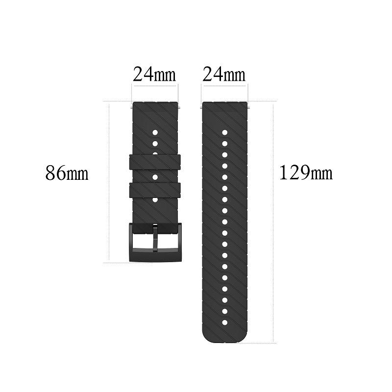 Uhrenarmband correa Für Suunto 7 Suunto7 Smartwatch Silikonband Uhrenband Armband Handgelenkband