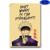 Classic Anime Character Posters Demon Slayer/Attack On Titan/Jujutsu Kaisen Poster Kraft Paper Sticker Home Room Wall Art Decor