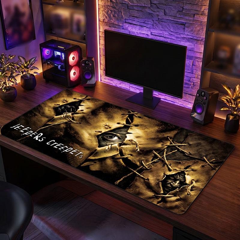 Großes MauspaddJeepers Creepers Der Creeper Erweitertes Weiches Schreibtischunterlage Gaming Büro Computertisch Dekoration Matte