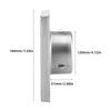 125/150mm Air Vent 304 Stainless Steel Movable Square Vents Extractor Ventilation Cover Vent Exhaust Hood Outlet