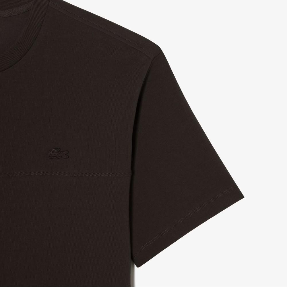 Lacoste Men's Strong Weave Panel Short-Sleeve T-Shirt TH358E-56G3LA