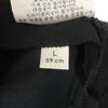 Pristine GUCCI Cap Logo Patch with Elastic Black Cotton Mens 751400 Used