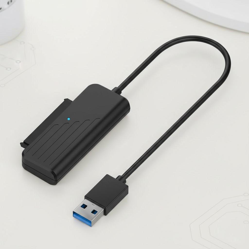

Кабель-конвертер USB 3.0 Type C в SATA для HDD с поддержкой UASP, совместимый с Windows, Linux, Mac, Android
