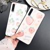 Fruit Strawberry Phone Case For Samsung Galaxy A73 A53 A33 A72 A52 A32 A22 A21 A13 A21s 5g A50 Tempered Glass Cover Carcasa