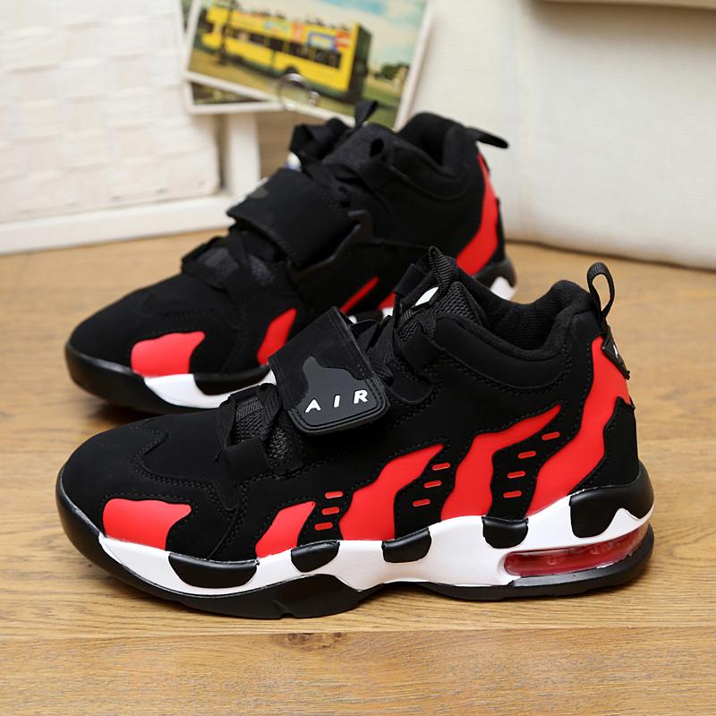 Outdoor Men Air Cushion Sport Shoes Chunky Sneakers for Women Gym Shoes Boys Basketball Shoes Couple Sneakers Running Shoe