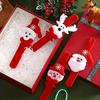 Christmas Slap Ring Creative Gift Cartoon Decoration Party Toy Slap Bracelet for Girls BoysChristmas Party Accessories Gift