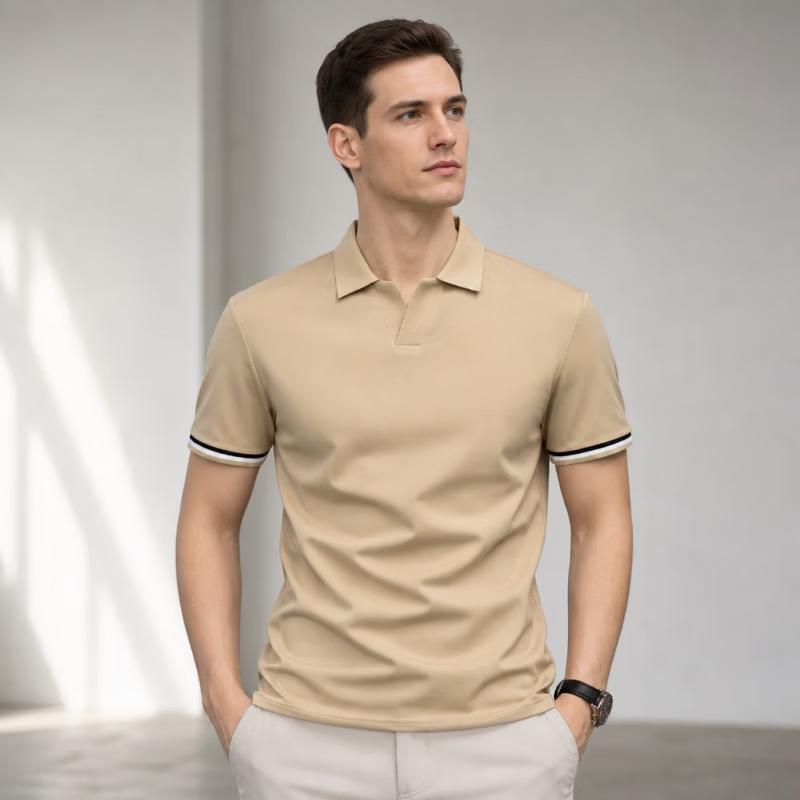 VEE KELLEN Men's Cooling Ice Silk Polo Shirt