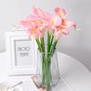 Mini PU Calla Lily Artificial Flowers for Home Decor and Photography Props