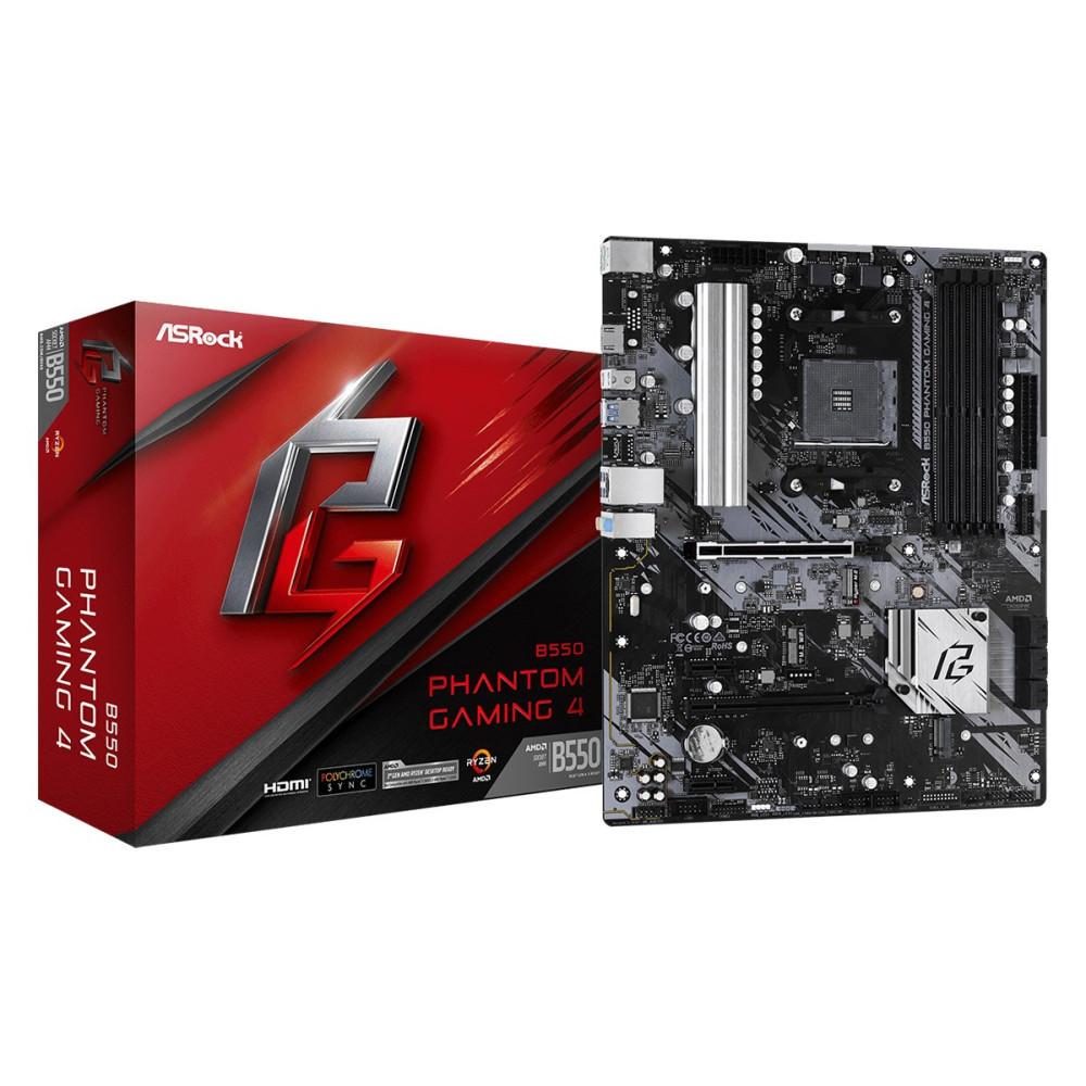 Asrock b550 phantom gaming 4 motherboard