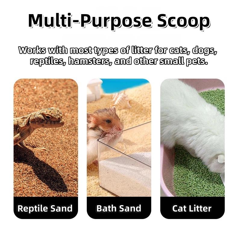 2v1 2 ks nerezové zahradní síta na půdu & kočkolitová lopatka - Efektivní oddělování nečistot & hrudek Zahradnictví & Nástroj na čištění zvířat