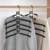 Multi-Tier Hanging Closet Hanger With Hooks Space-Saving Organizer For Closet Coats Shirts Dresses Jackets Hanging Storage