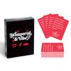 Whispered & Vibe Couple Reconnection Cards 9*6.7cm - 50 Romantic Foreplay Challenges & Intimacy Building Games for Adults