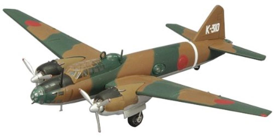 World Air Collection Type 11 G4M1 Land Attack Kanoya Air Group K310 1/200 Aircraft, (Finished Model)
