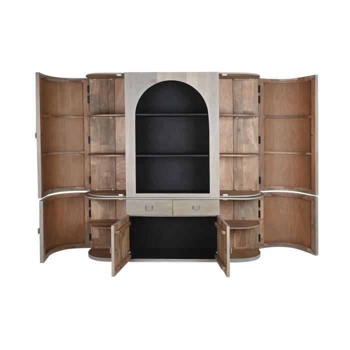 Glass Bookcase - 177 X 40 X 180 Cm - White