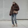 2024 Autumn/Winter Women's Loose Warm Faux Fur Coat