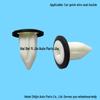 Car Bumper & Interior Panel Quick Screw Retainer Clips