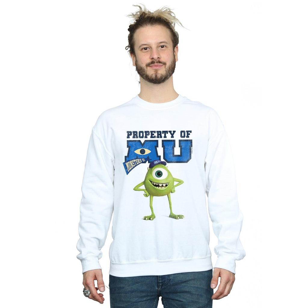 Disney Mens Monsters University Property Of MU Mike Sweatshirt