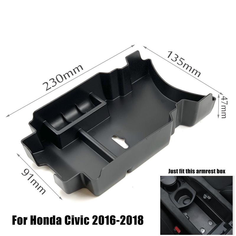 For HONDA CR-V CRV JADE Spirior AVANCIER UR-V City Civic Accord Car Styling Central Armrest Console Glove Tray Pallet Container