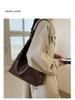 Retro Large-Capacity Textured Shoulder Bag - Women's Fashion Versatile Tote for Autumn/Winter