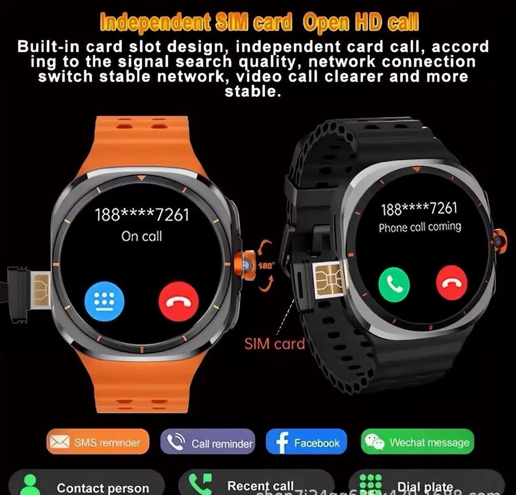 Xiaomi New Watch 8 Ultra 5G Call Smart Watch Men 480*480 HD Screen SmartWatch Camera NFC GPS Compass WIFI 1480mAh Sport Smartwatch 2025