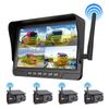 7" Solar-Powered Wireless HD Car & Truck Reversing Camera